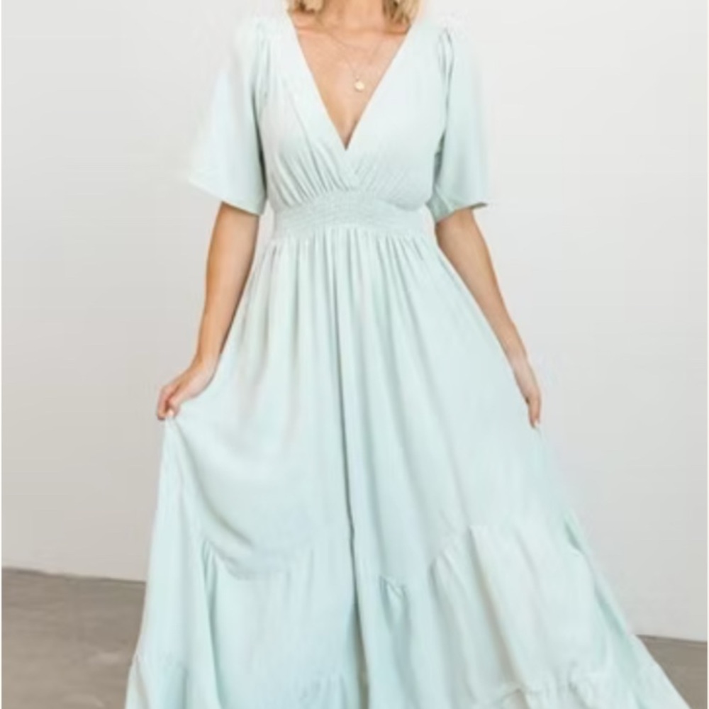 Baltic Born Blue Delilah Maxi Dress